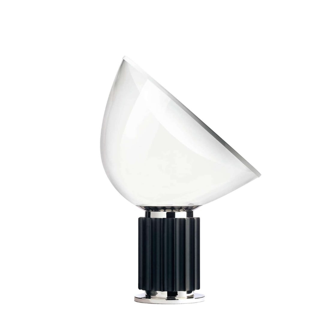 Taccia Akrylskærm Bordlampe Led Sort     fra Flos